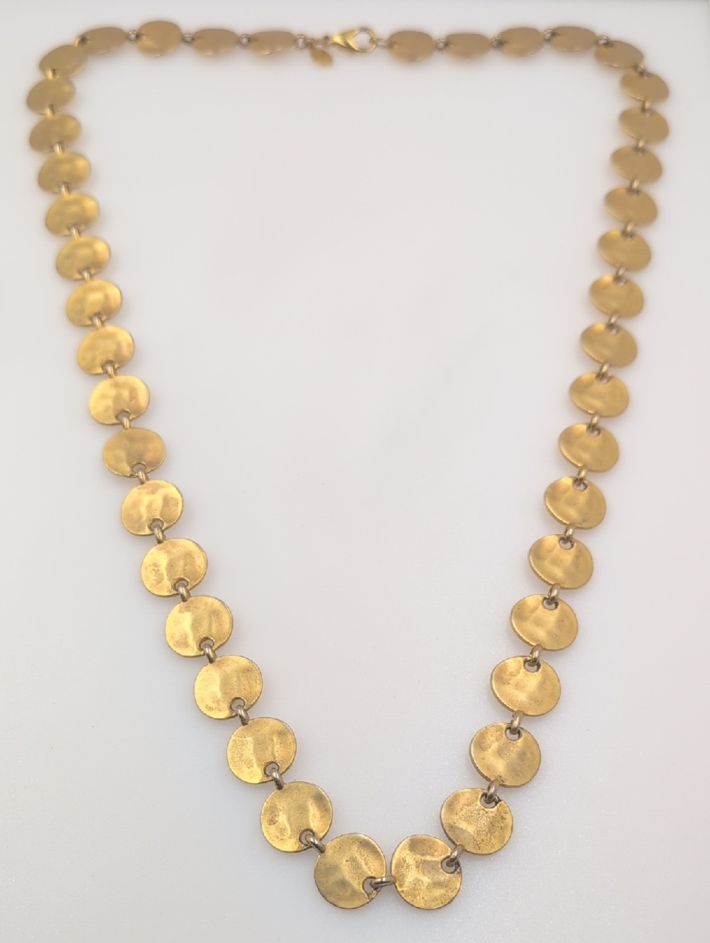 Premier Designs Gold Disc Link Necklace Pdd
